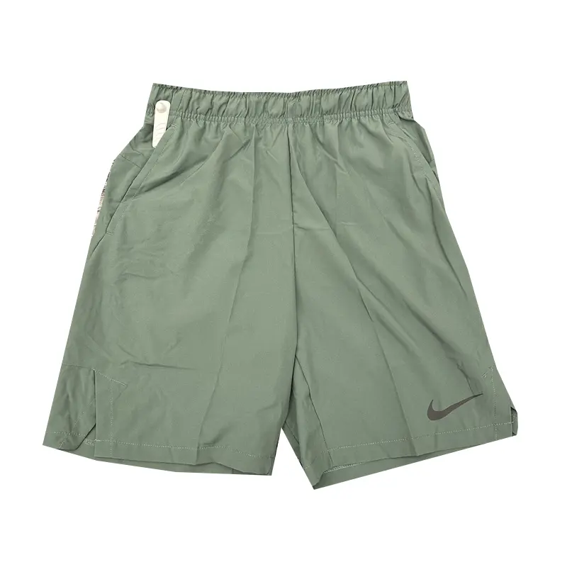 Nike Мужские повседневные шорты Dri Fit зеленые