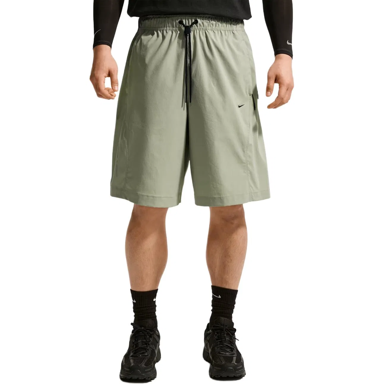 Шорты Dri Fit Tech Helios Quick Dry для мужчин Nike, Spruce Mist/Black