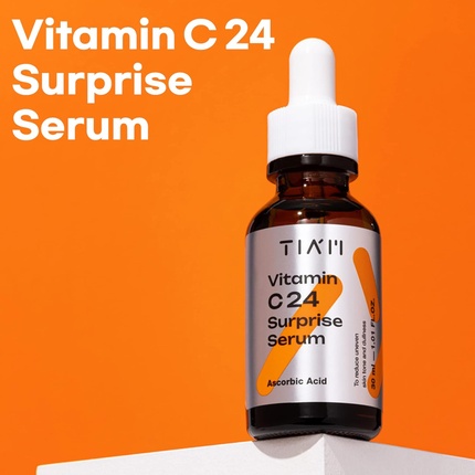 Сыворотка Tia'm — Tiam Vitamin C24 Surprise Serum Осветляющая для лица и увлажняющий с витамином С — фото 3