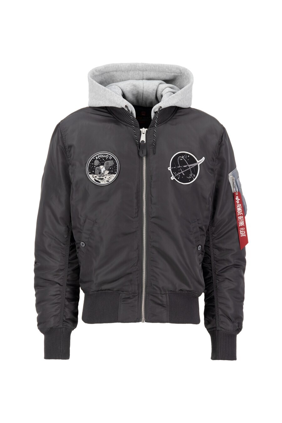 

Куртка ALPHA INDUSTRIES Between-Season MA-1 VF, цвет Dark grey/mottled grey