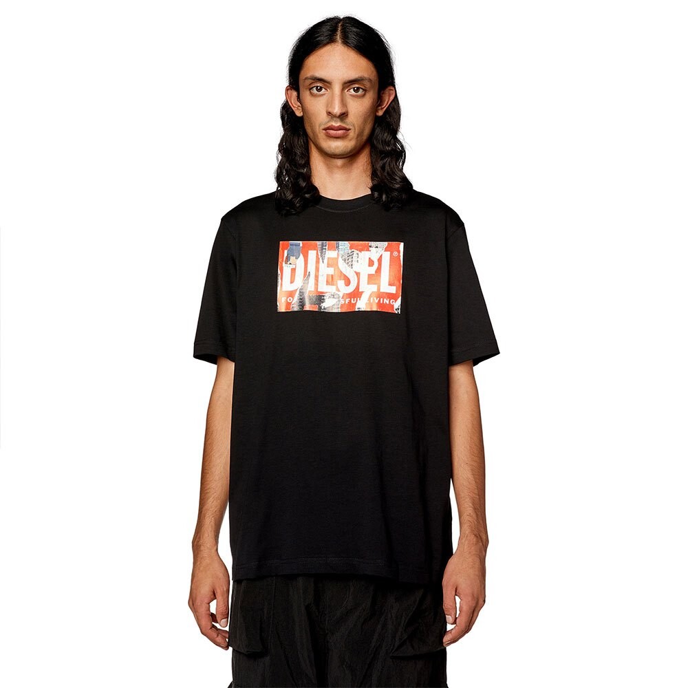 

Футболка с коротким рукавом Diesel Just L13, черный