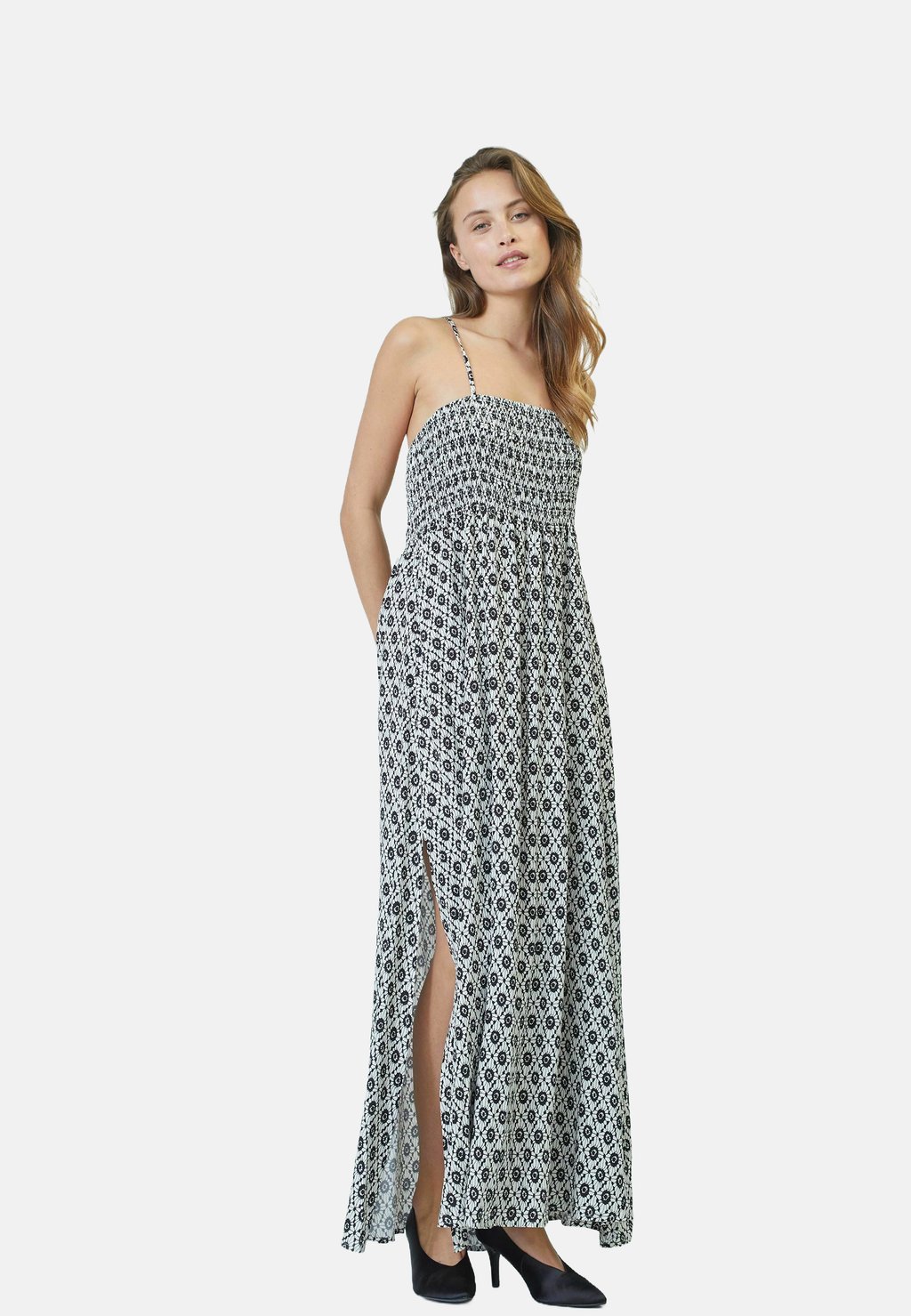 

Платье макси SOFIACC SMOCK STRAP DRESS Co'couture, белый