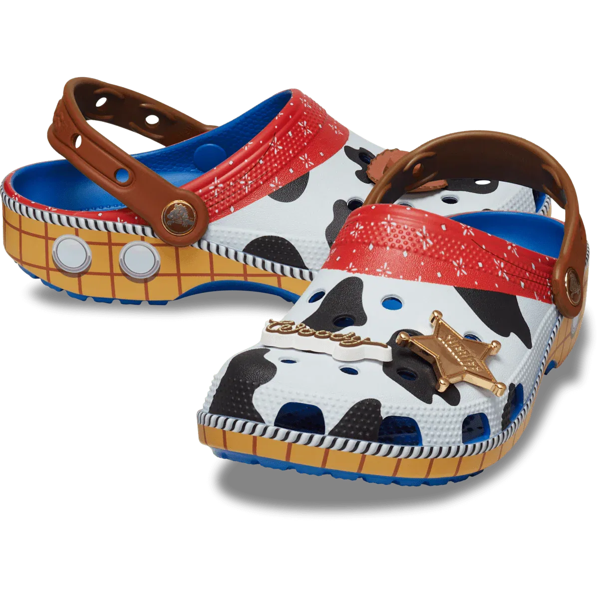 Классические сабо «Шериф Вуди» из мультфильма «История игрушек» от Disney Pixar Crocs, Blue Jean — фото 2