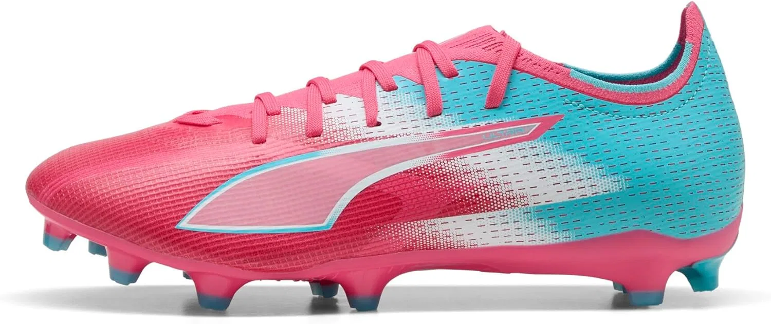 Кроссовки PUMA Ultra 6 Match RE-CHARGE FG/AG Herren Fußballschuhe, Hero Blue Sunset Pink Granate Rose