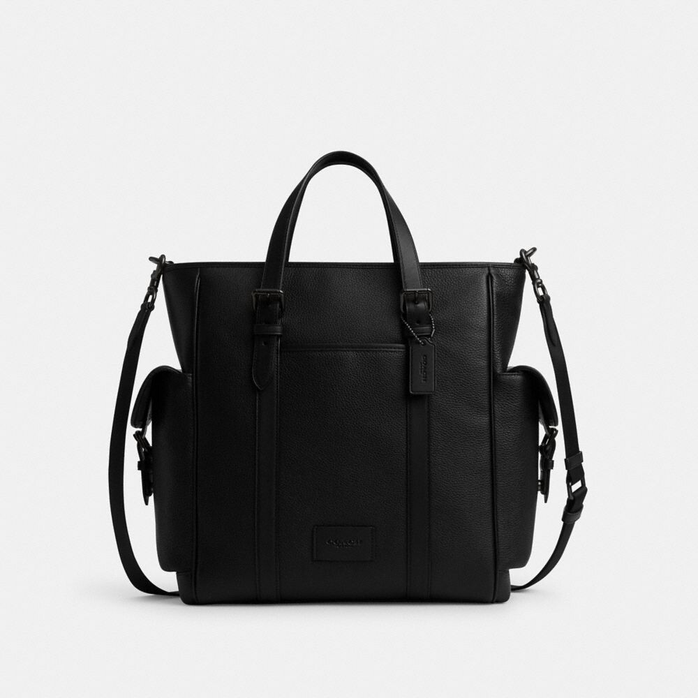 

Сумка тоут COACH Sprint Tote, цвет Black Copper Finish/Black/Black, Черный, Сумка тоут COACH Sprint Tote, цвет Black Copper Finish/Black/Black