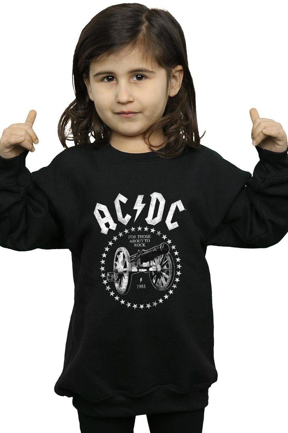 

Толстовка We Salute You Cannon AC/DC, черный