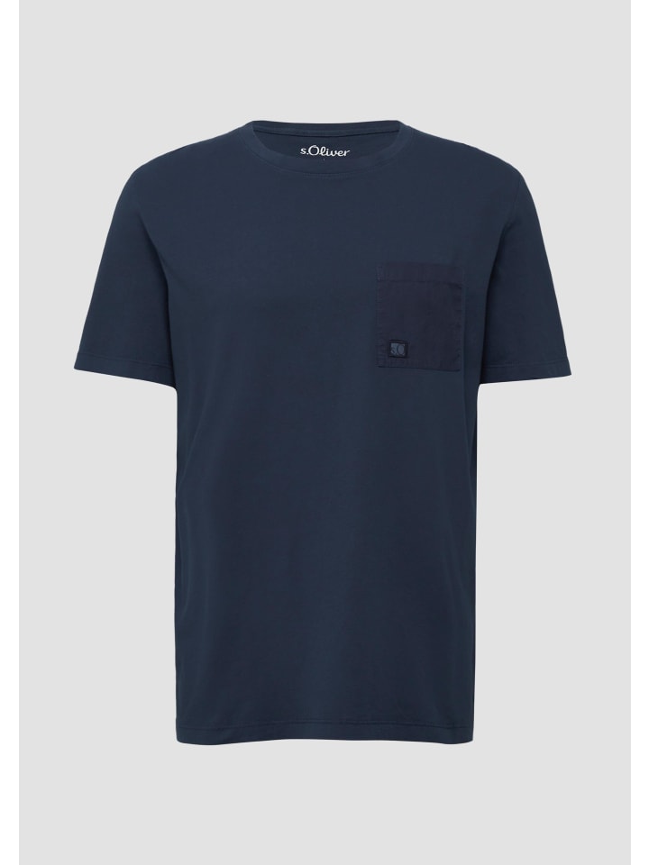 

Футболка 5852_глубокий синий s.Oliver