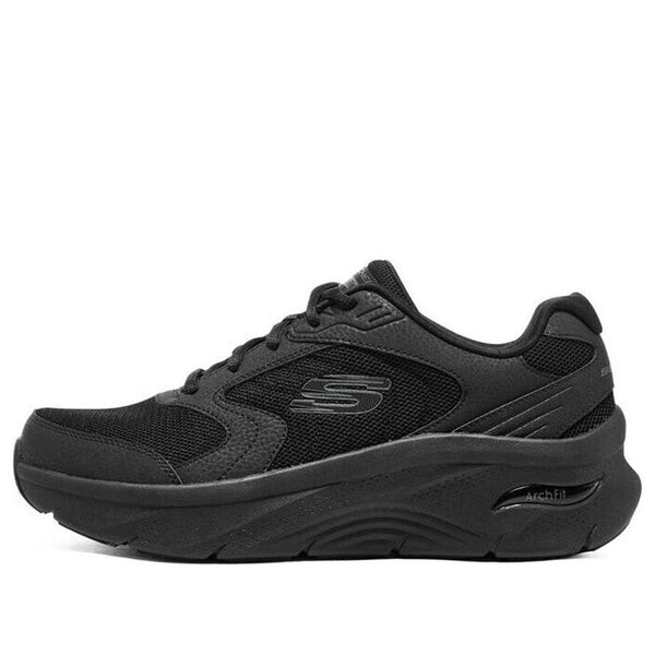 

Кроссовки arch fit dlux 'pure black' Skechers, черный