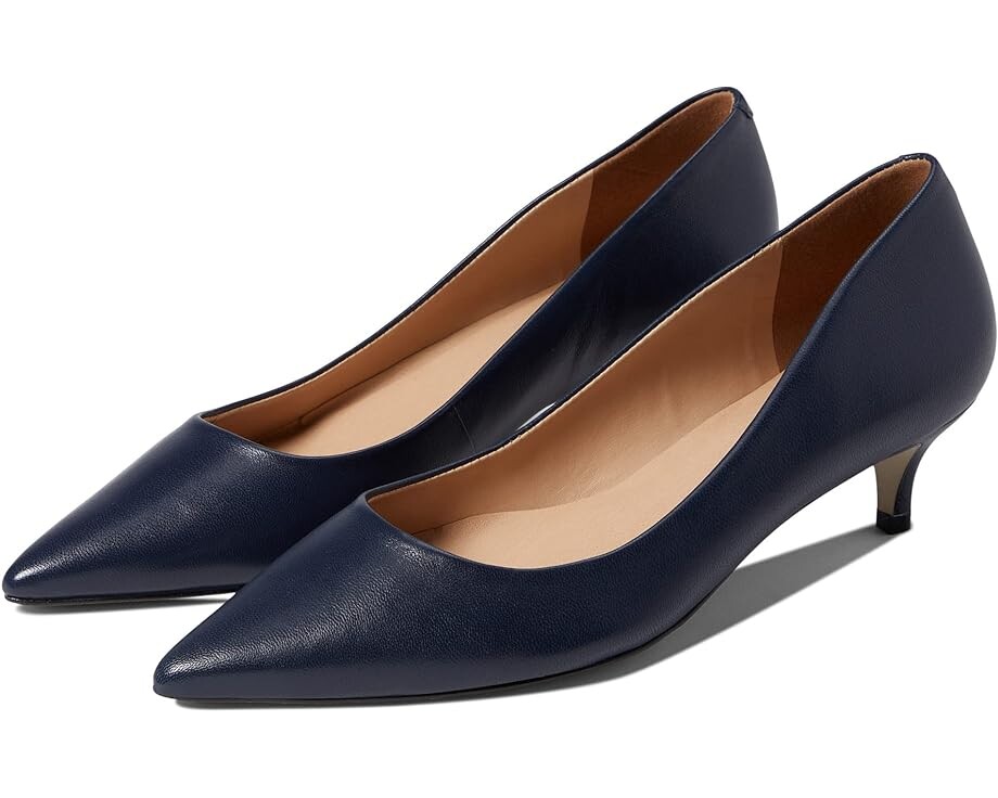 

Туфли Massimo Matteo Cia Kitten Pump, цвет Navy Leather