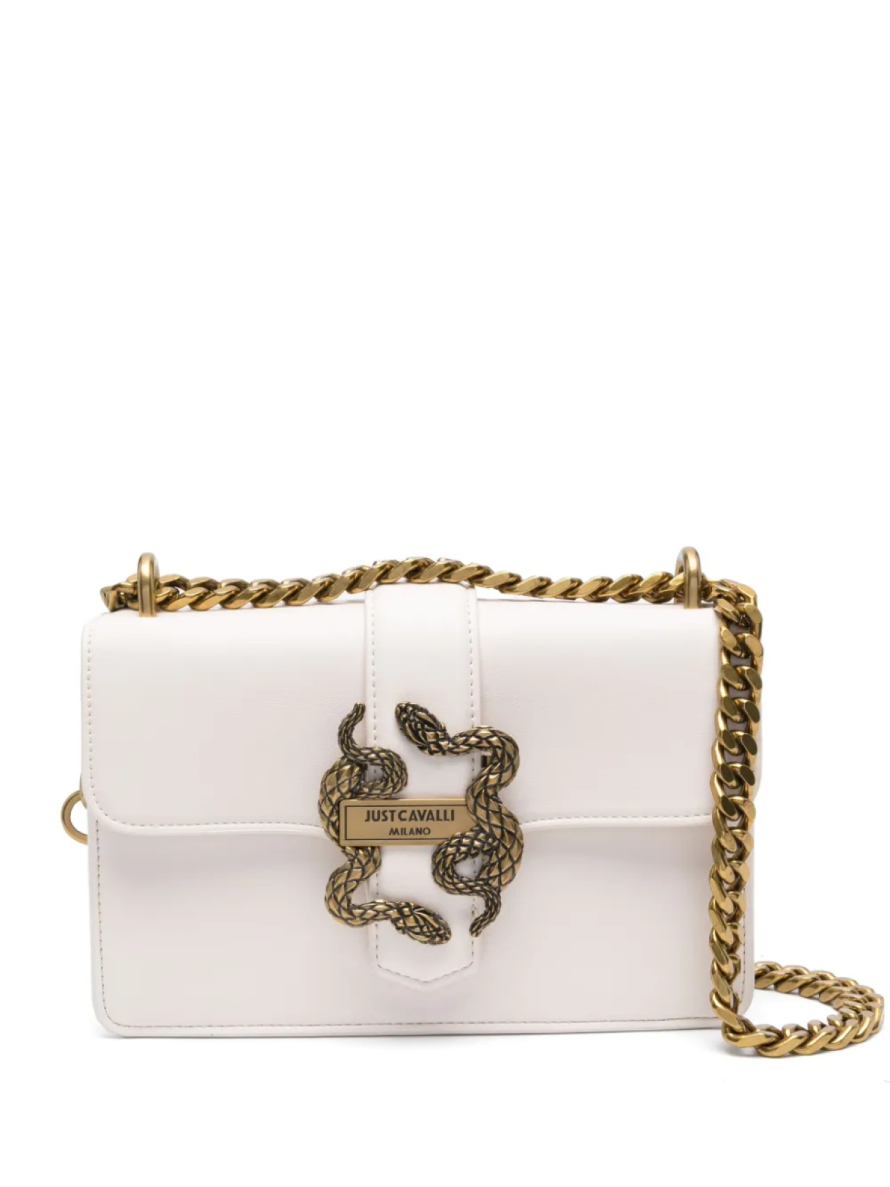 

Just Cavalli сумка на плечо Iconic Snakes, белый