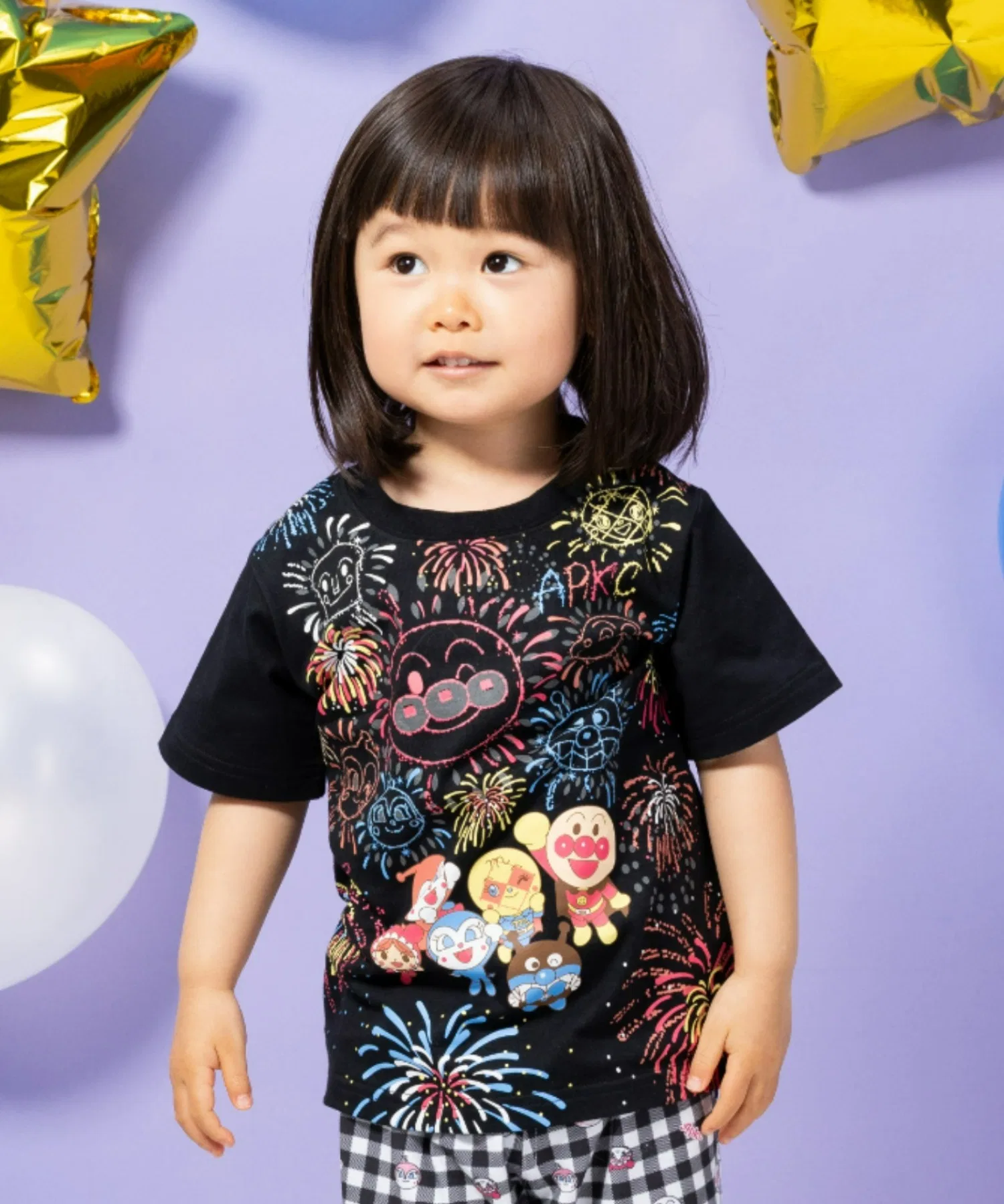 Детская футболка ANPANMAN KIDS COLLECTION с коротким рукавом и принтом
