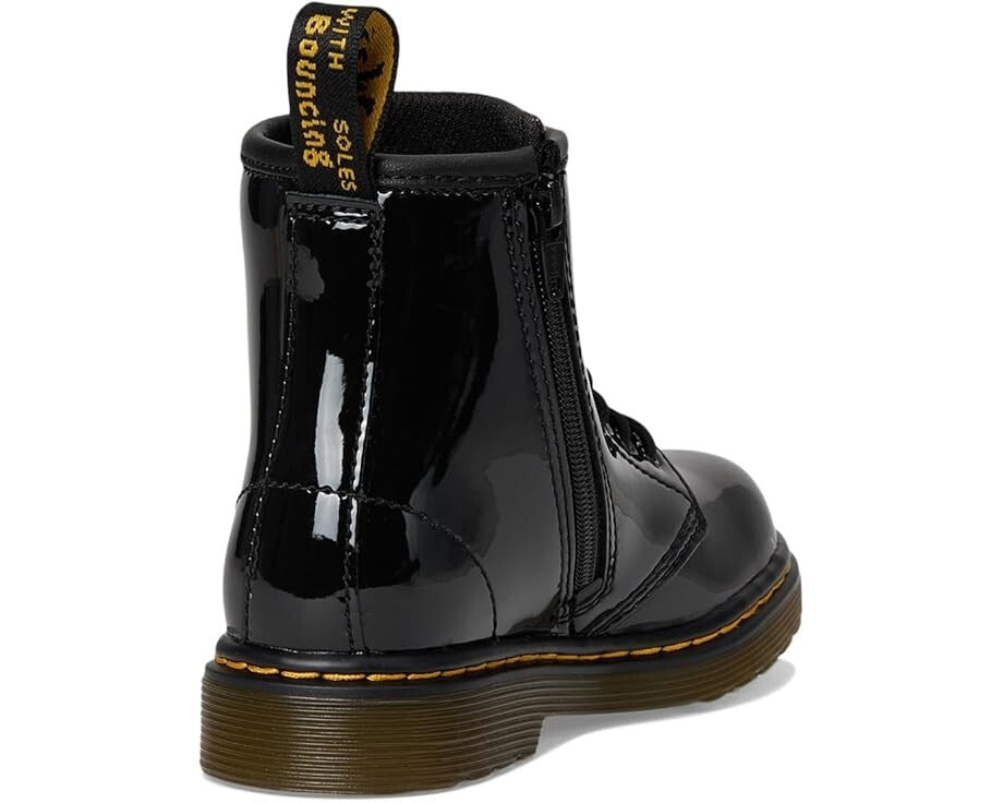 Dr. Martens Детские черные лакированные ботильоны Dr Martens 1460 R15373003 RHS5475 — фото 4