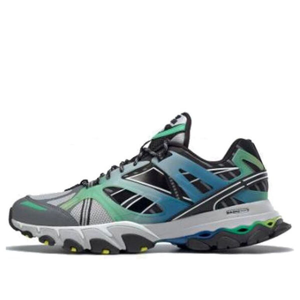 

Кроссовки dmx trail shadow 'gradient pack - bottle green' Reebok, серый