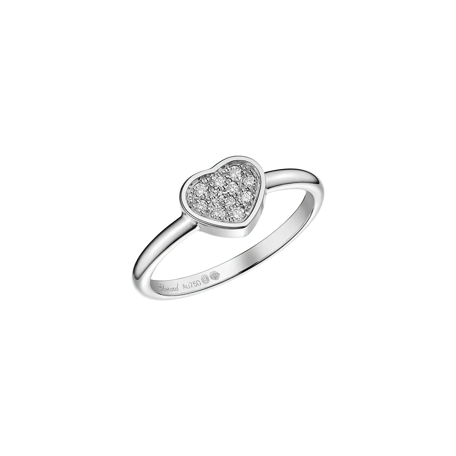 

Кольцо Chopard My Happy Hearts - Кольцо, белое золото, бриллианты