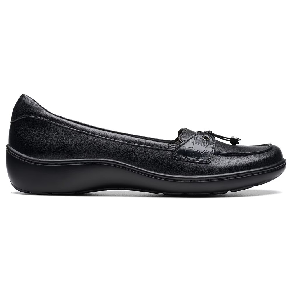 Cora haley мокасины Clarks, черный — фото 3