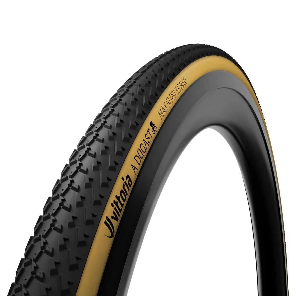 

Гравийная шина Vittoria A Dugast Small Bird FD L 2C Neo Tubular 700C x 33, золотой