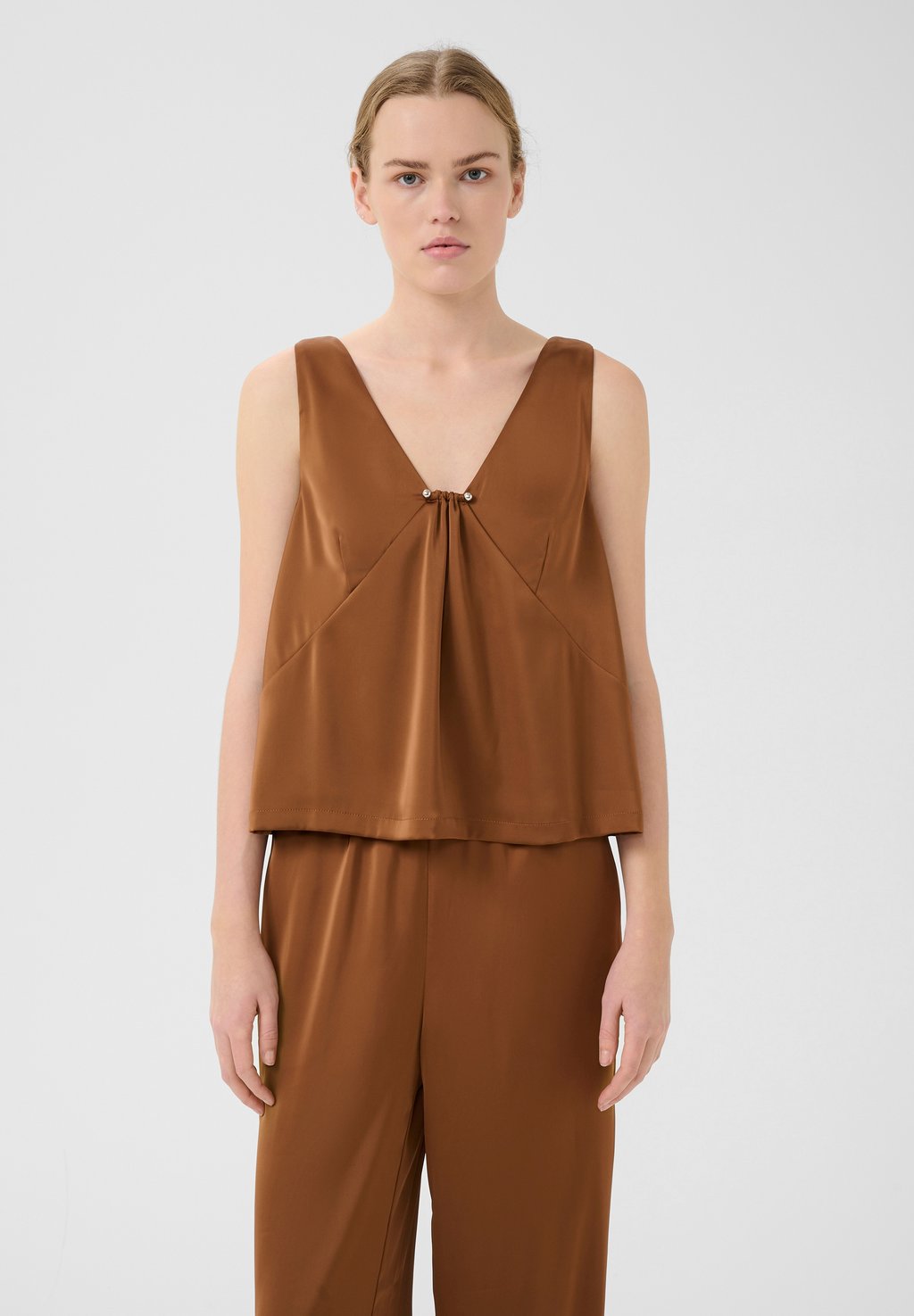 

Топ JESSIE - Blouse Gestuz, коричневый