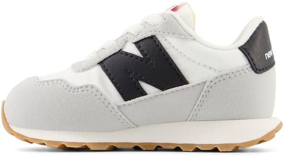 Детские кроссовки New Balance 237 V1 Bungee, белый/черный — фото 2