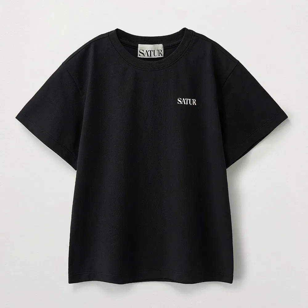 Детский комплект из трёх базовых футболок с коротким рукавом Satur Kids — фото 4