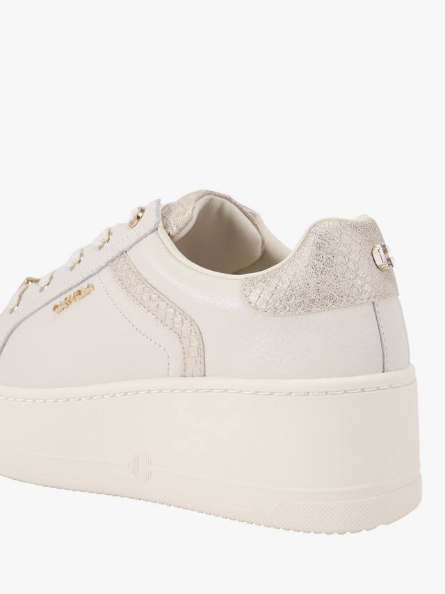 Толстые кроссовки из натуральной кожи perenne Carvela, цвет Natural/Multi — фото 4