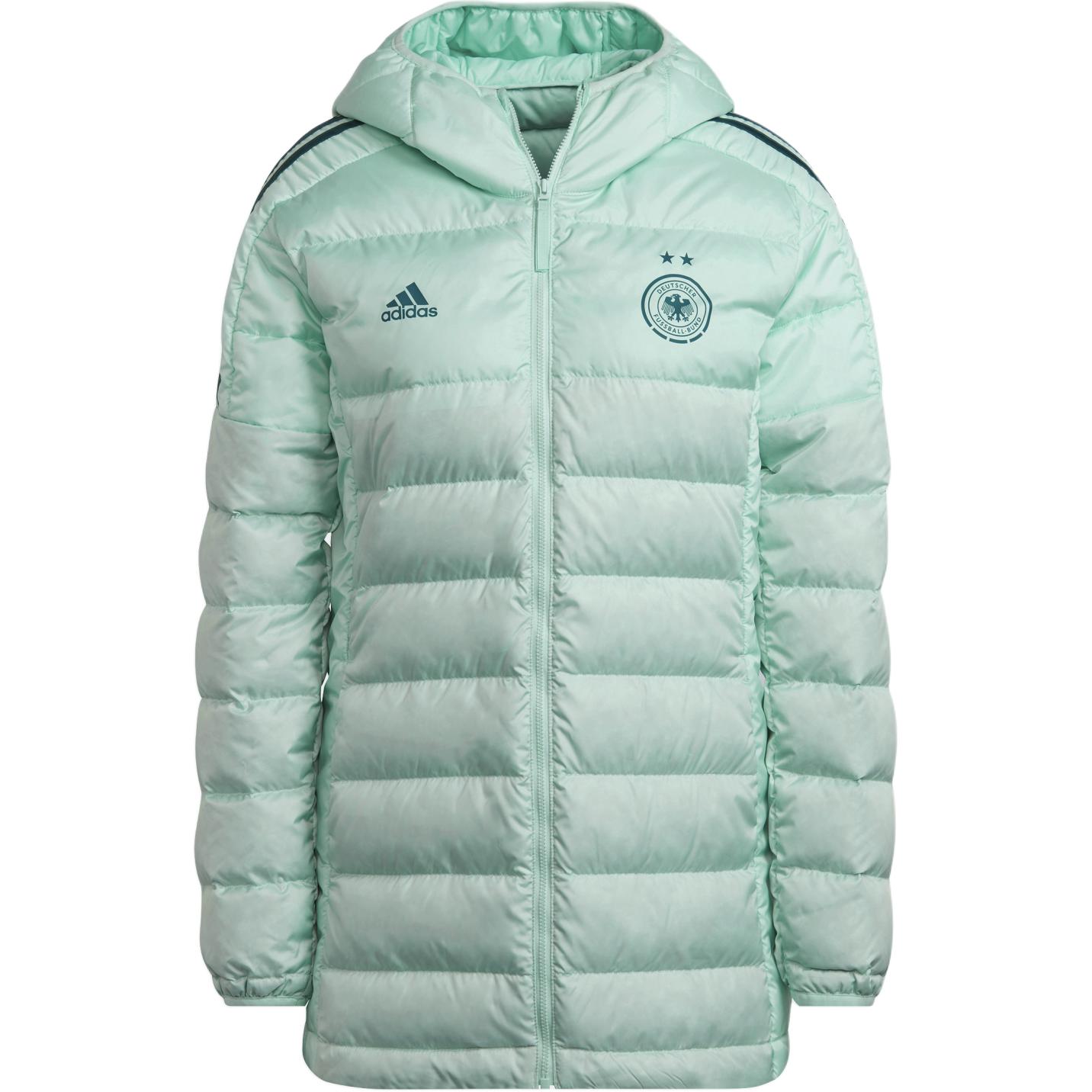 Adidas Женская куртка-пуховик Прозрачная мята Загадочный зеленый, Transparent Mint/Mysterious Green — фото 3