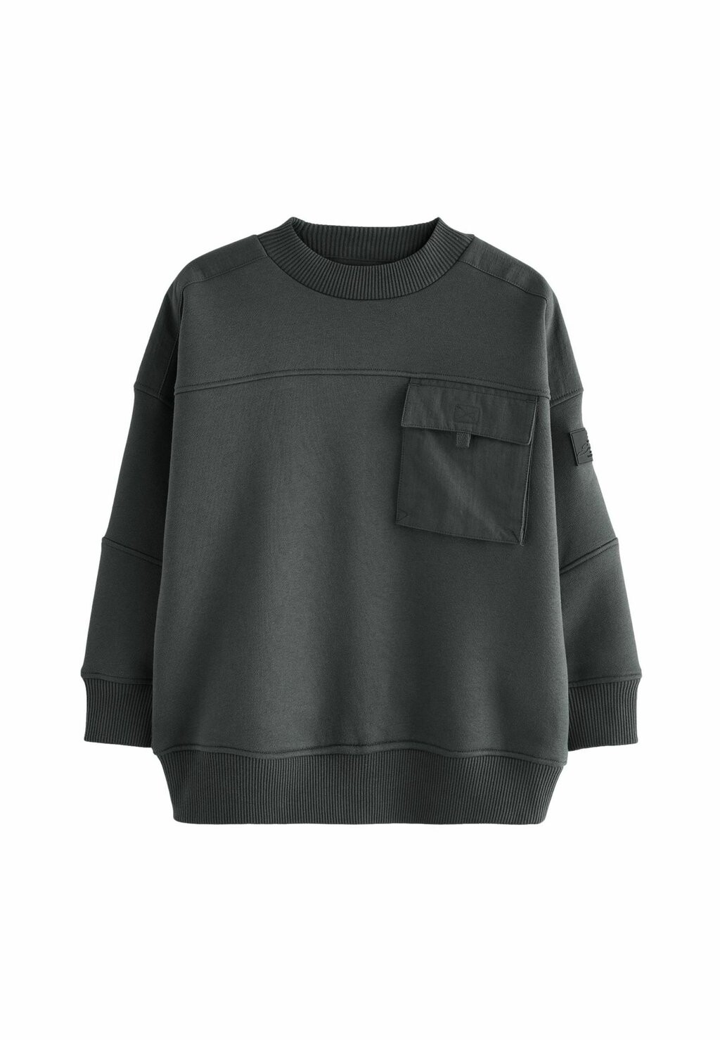 

Толстовка UTILITY CREW NECK REGULAR FIT Next, серый