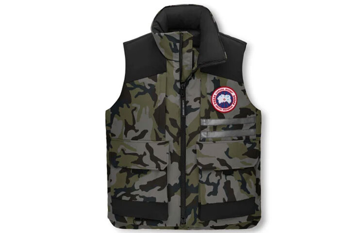 

Мужской жилет Canada Goose, цвет camo coast gray