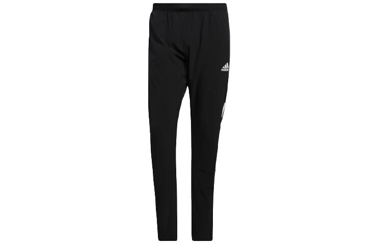 

Трикотажные спортивные штаны мужские черные Adidas, черный