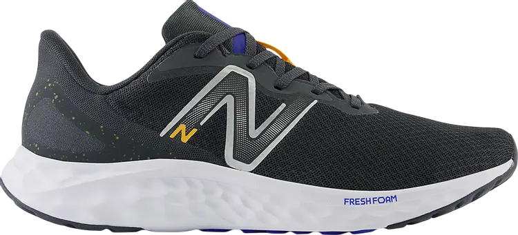 

Кроссовки Fresh Foam Arishi v4 2E Wide 'Blacktop Hot Marigold', черный, Черный;серый, Кроссовки Fresh Foam Arishi v4 2E Wide 'Blacktop Hot Marigold', черный