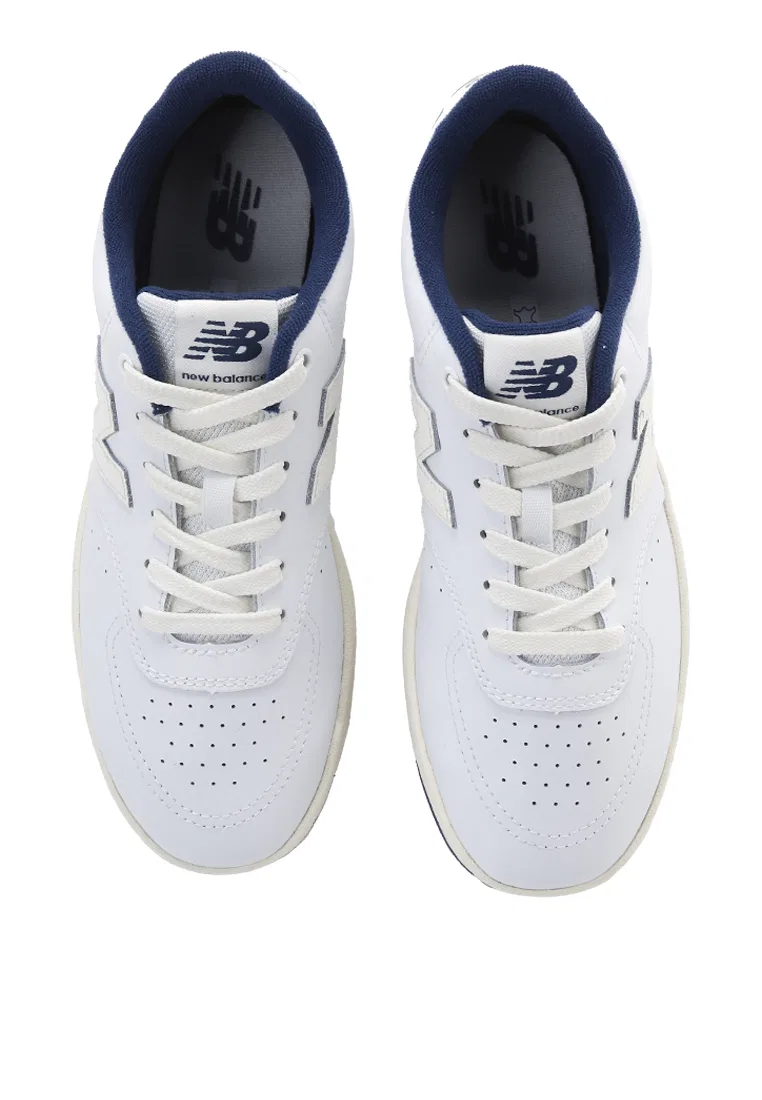 Кроссовки мужские спортивные, модель Bb80 New Balance, белый — фото 4