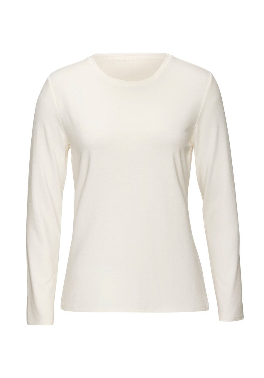 

Лонгслив LASCANA Shirt, кремовый