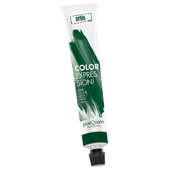 

Маска для волос, 60 мл PostQuam, Mascarilla Color Expression Verde