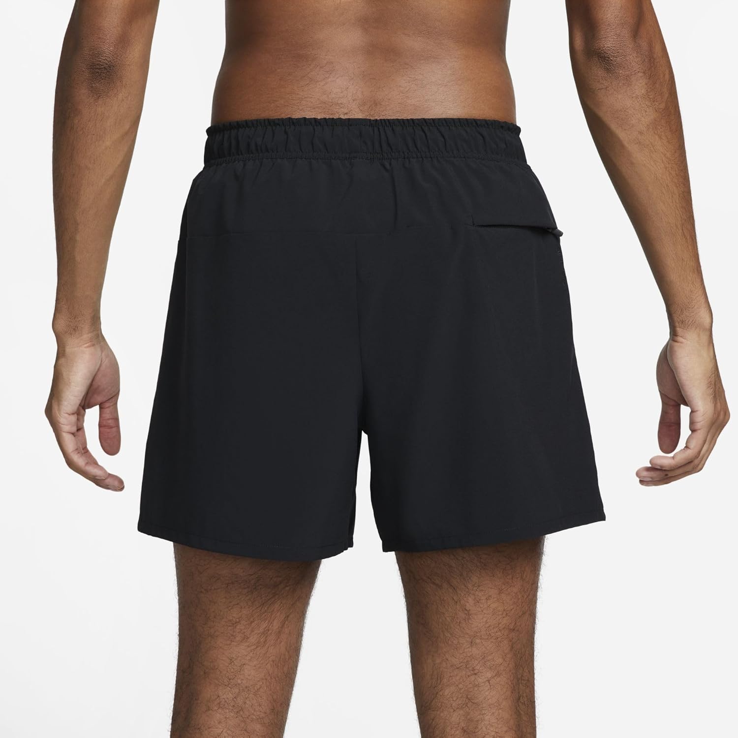 Мужские шорты Nike Unlimited Dri-fit 5 дюймов без подкладки, универсальные, Black/Black/Black — фото 3