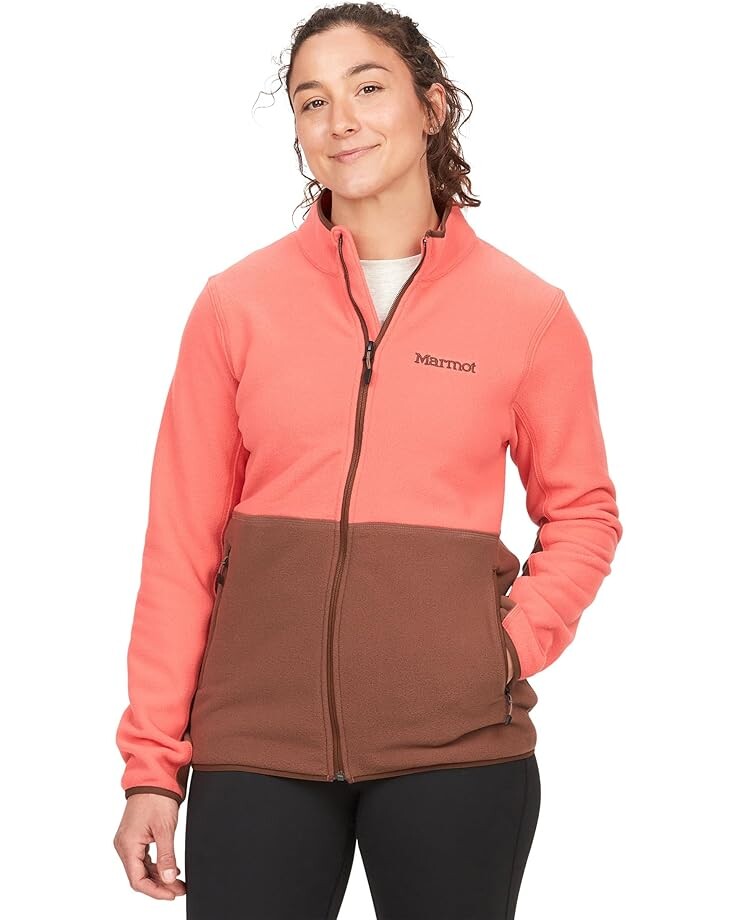 

Куртка Marmot Rocklin Full Zip, цвет Grapefruit/Pinecone