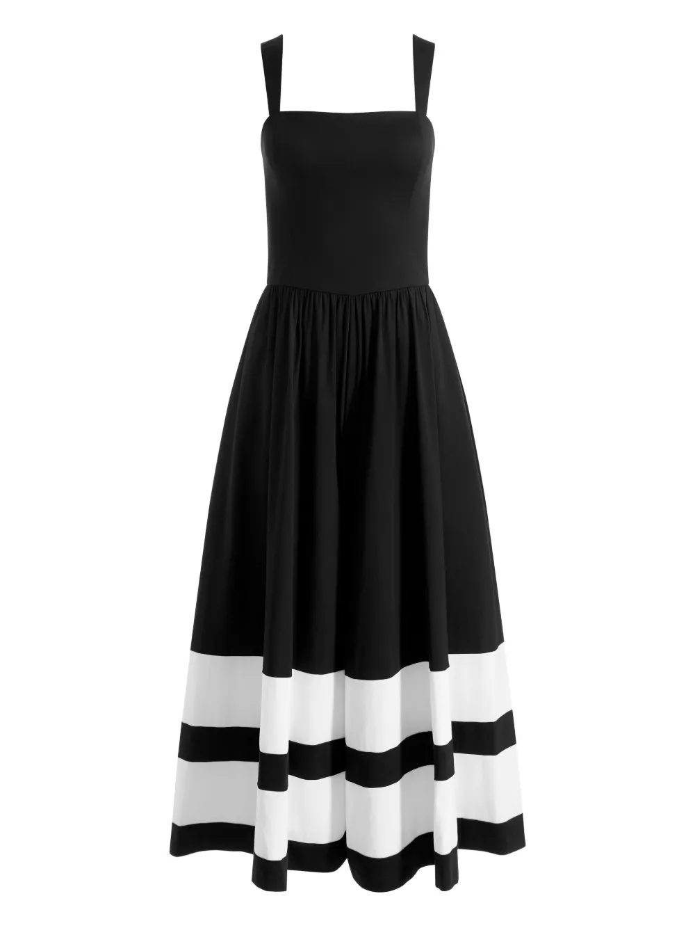 

Комбинезон Belden в стиле колор-блок Alice + Olivia, черный