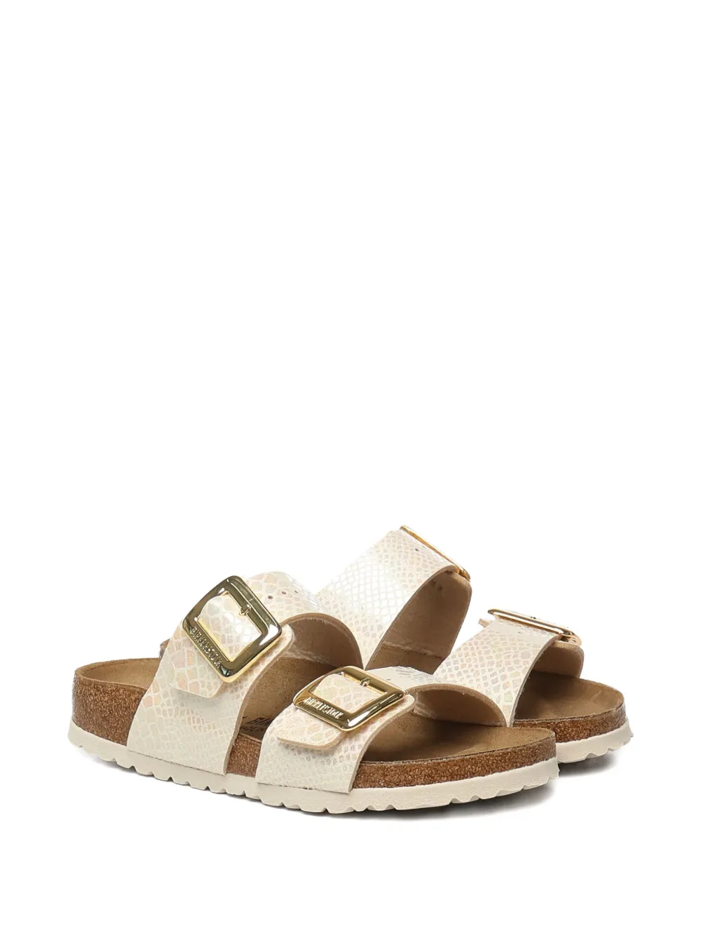 Сандалии Sydney из змеиной кожи с пряжкой BIRKENSTOCK, нейтральный — фото 2