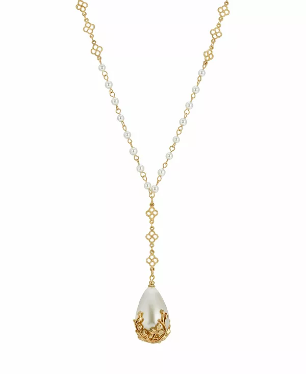 

Женское ожерелье из искусственного жемчуга 2028, white