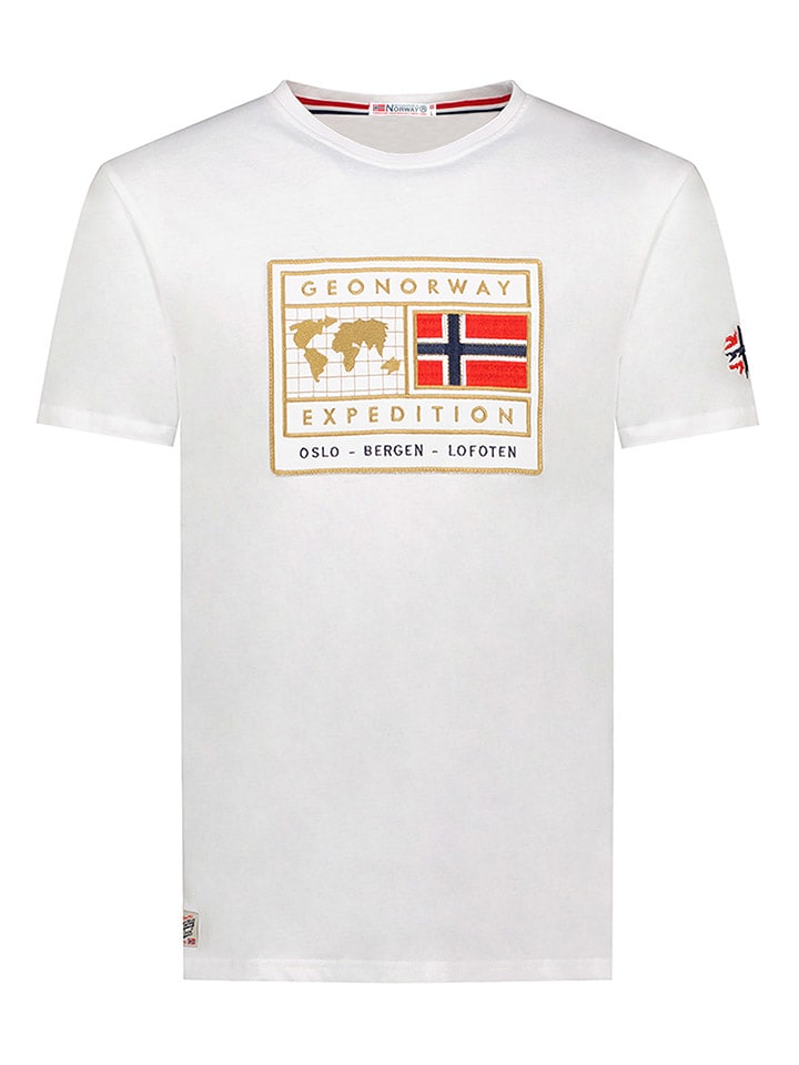 

Футболка Jofoten Geographical Norway, белый