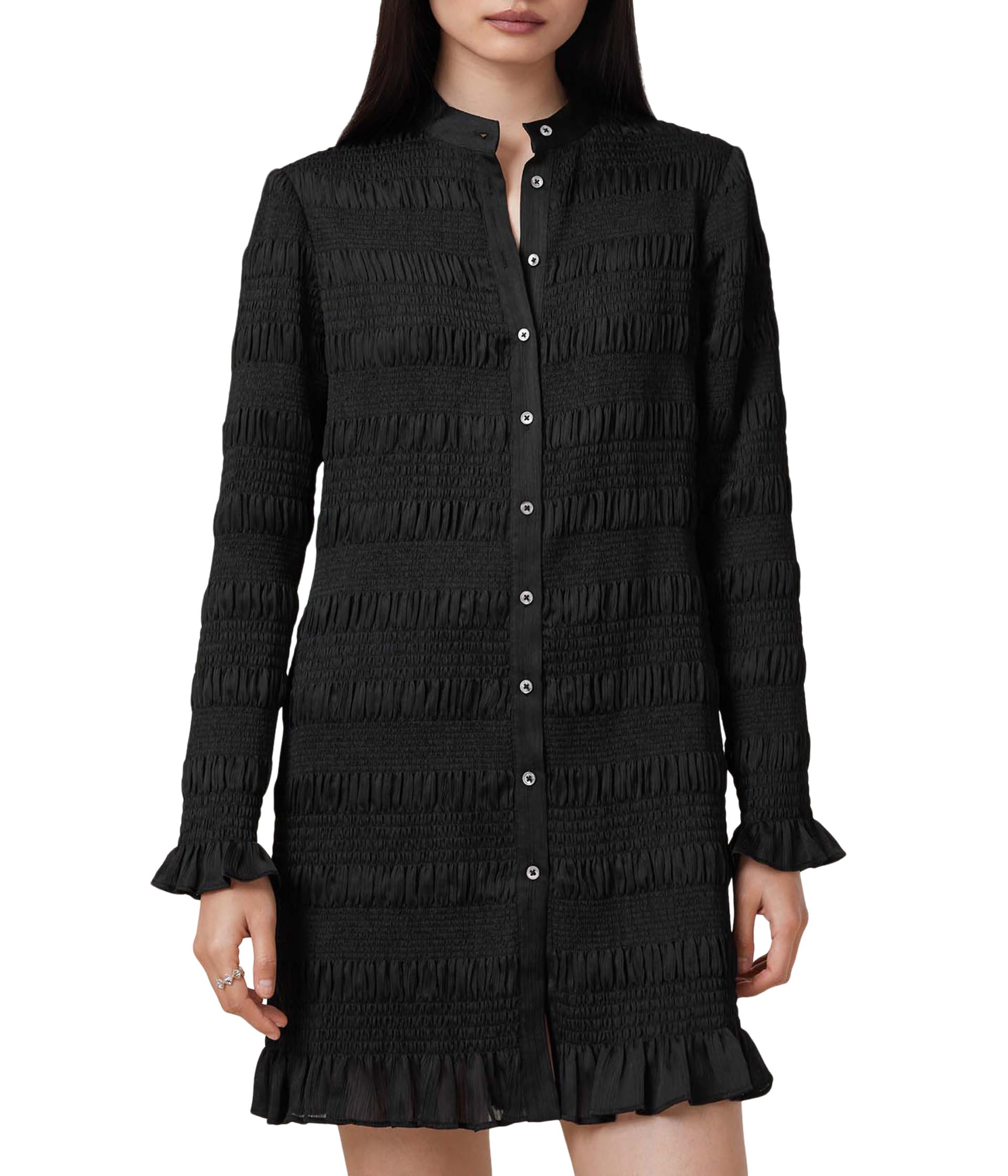 

Платье AllSaints Meg Mini Dress, черный