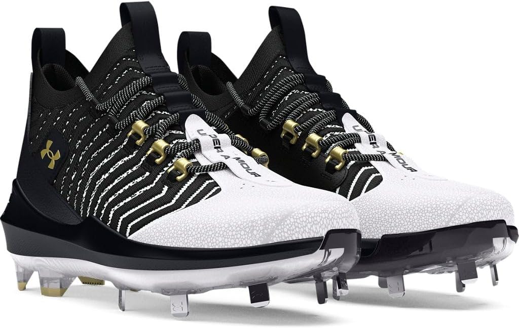 Under Armour Harper 9 Pro ST - Men's (Midnight Navy/White/Metallic Gold), Black | Black — фото 4