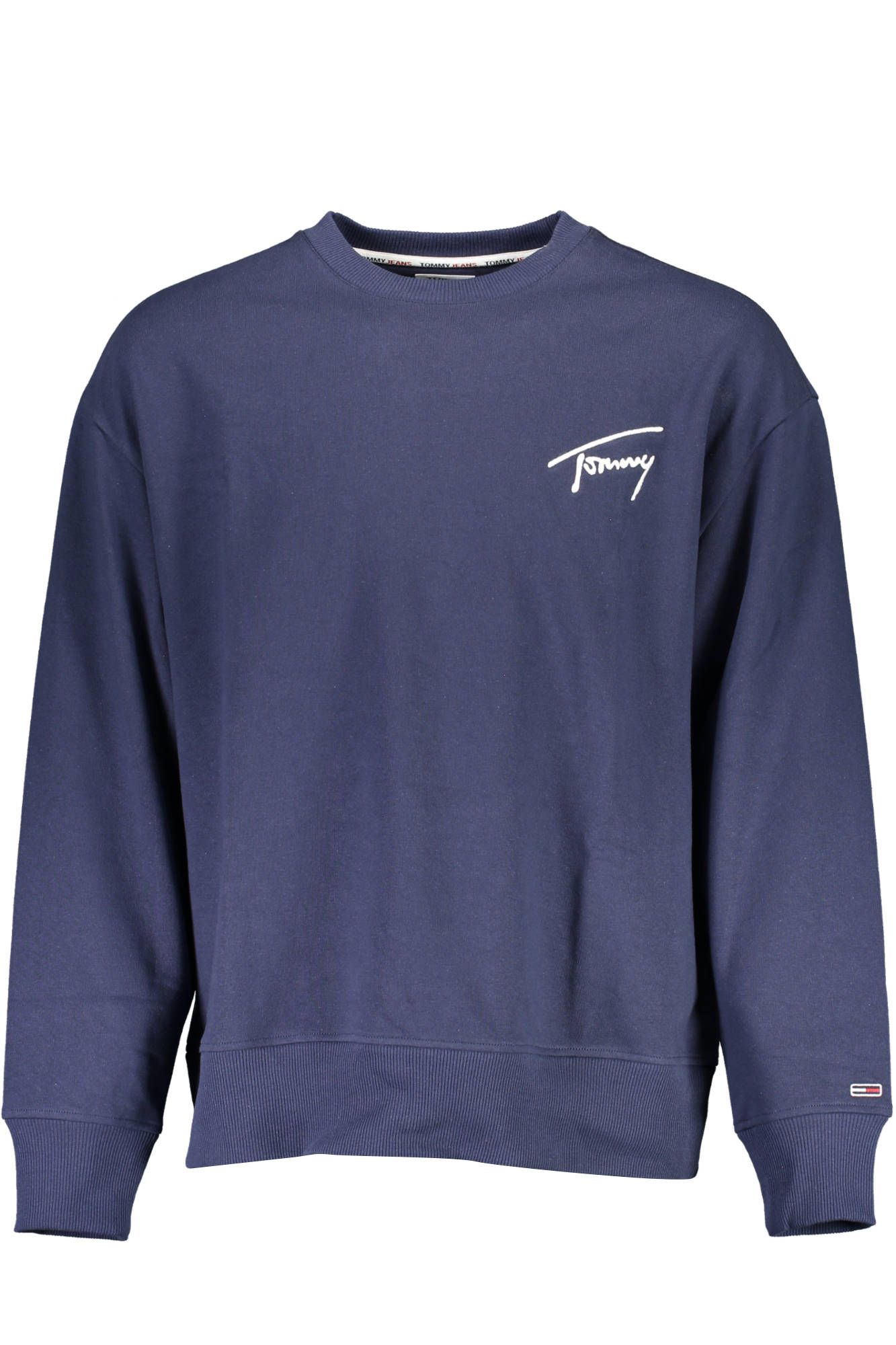 

Синий хлопковый мужской свитер Tommy Hilfiger