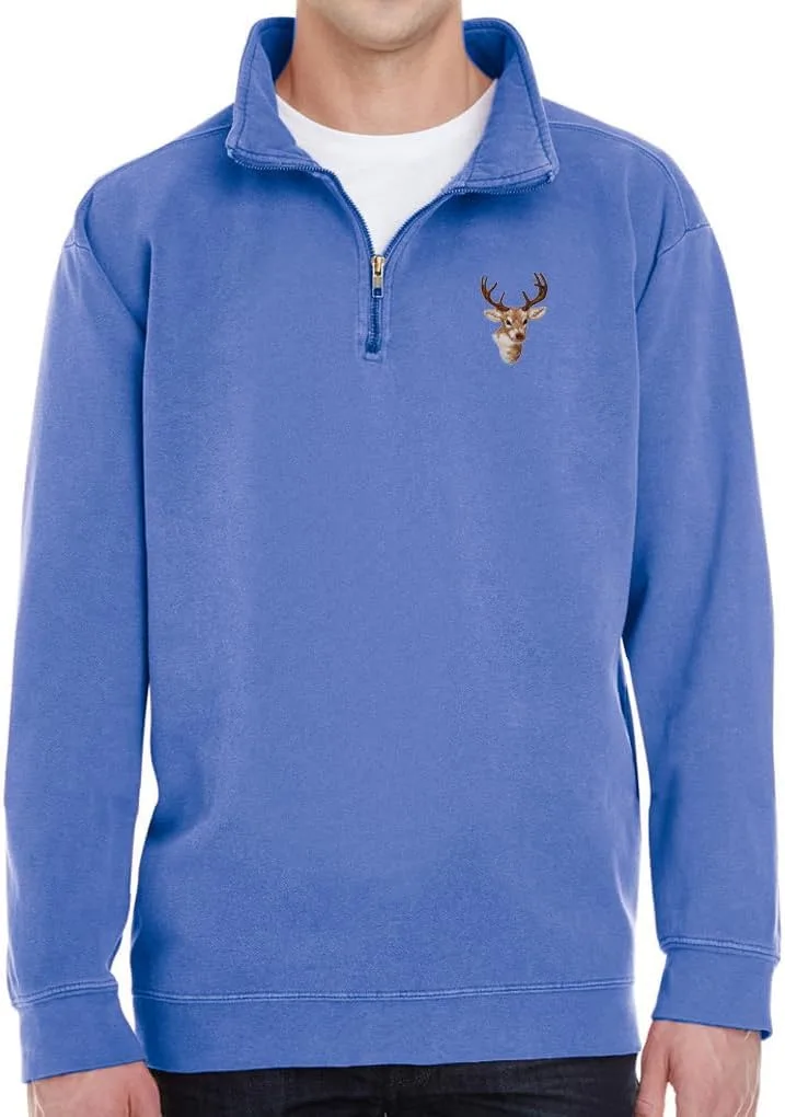 

Мужской свитшот с оленем и нашивкой Buy Cool Shirts