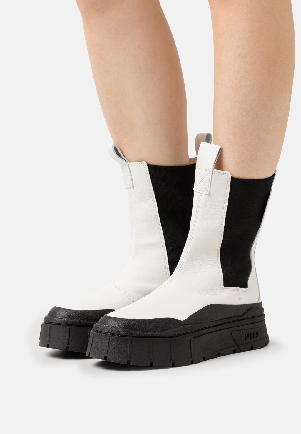 

Ботильоны на платформе Puma MAYZE STACK CHELSEA, цвет Vaporous Gray