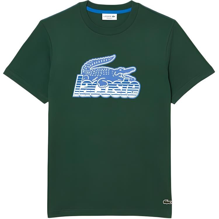 

Футболка мужская сосново-зеленая Lacoste, зеленый