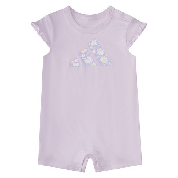 

Комбинезон с коротким рукавом и принтом для девочки Adidas