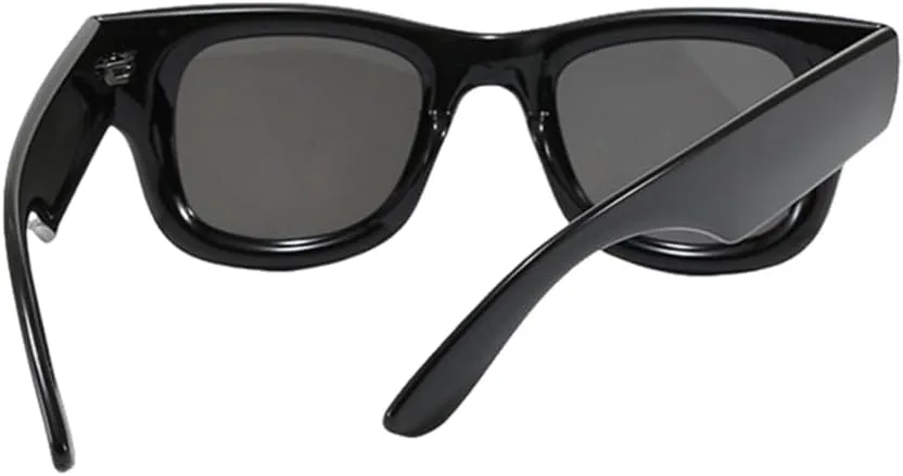 

Солнцезащитные очки Rivets для женщин с градиентным покрытием, защита от УФ-излучения UV400, модные оранжево-синие, трендовые для мужчин HHZZYVY, Black Grey