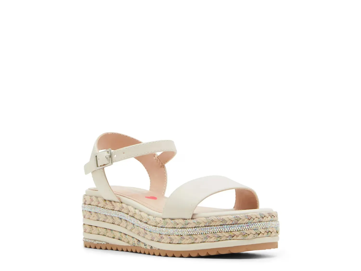 

Сандалии на платформе - детские Steve Madden, Bone White