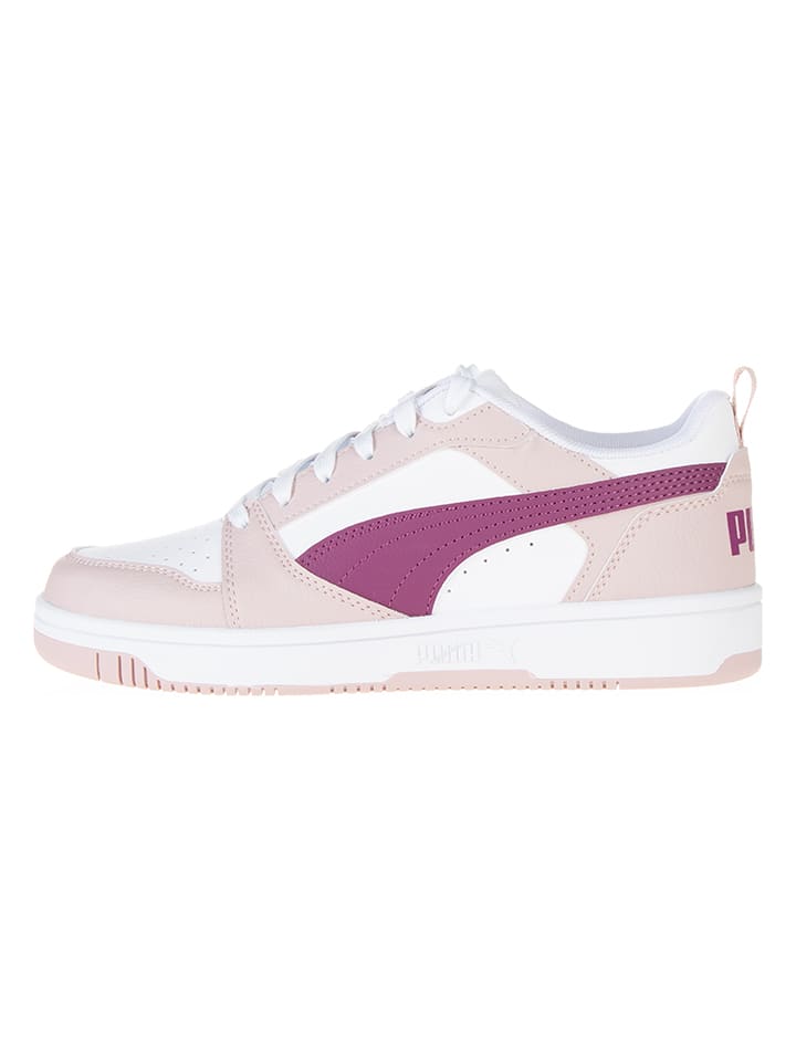 

Кроссовки на шнуровке Rebound V6 Lo Puma, цвет weiß/rosa/pink