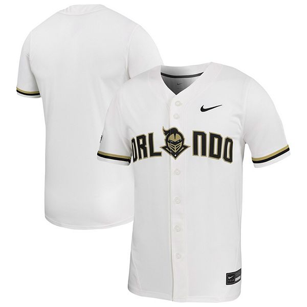 Мужская белая бейсбольная футболка ucf knights replica Nike — фото 2