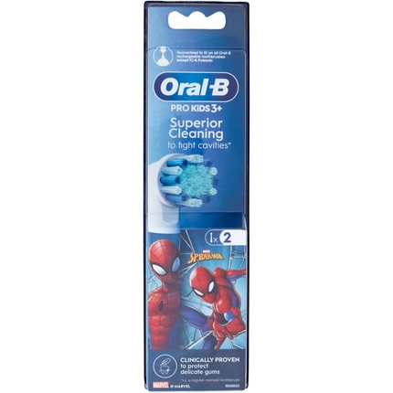 

Сменные насадки для электрической зубной щетки Marvel Spider-Man - упаковка из 2 шт Oral-B